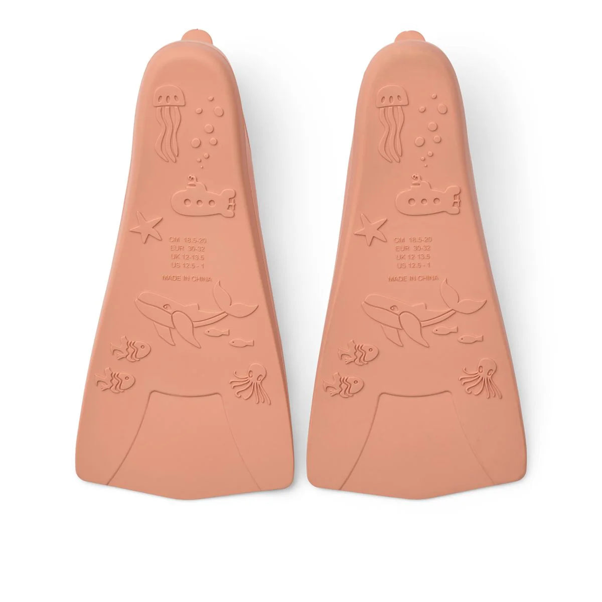 Aletas de natación infantil Gustav Peach Tuscany Liewood