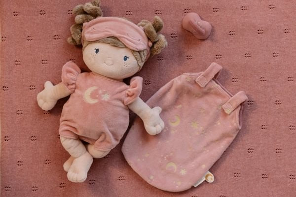 Bebé Muñeca Rosa Grande 40cm Little Dutch