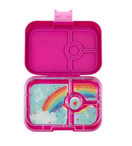 Fiambrera Yumbox Panino Malibu Arco iris 4