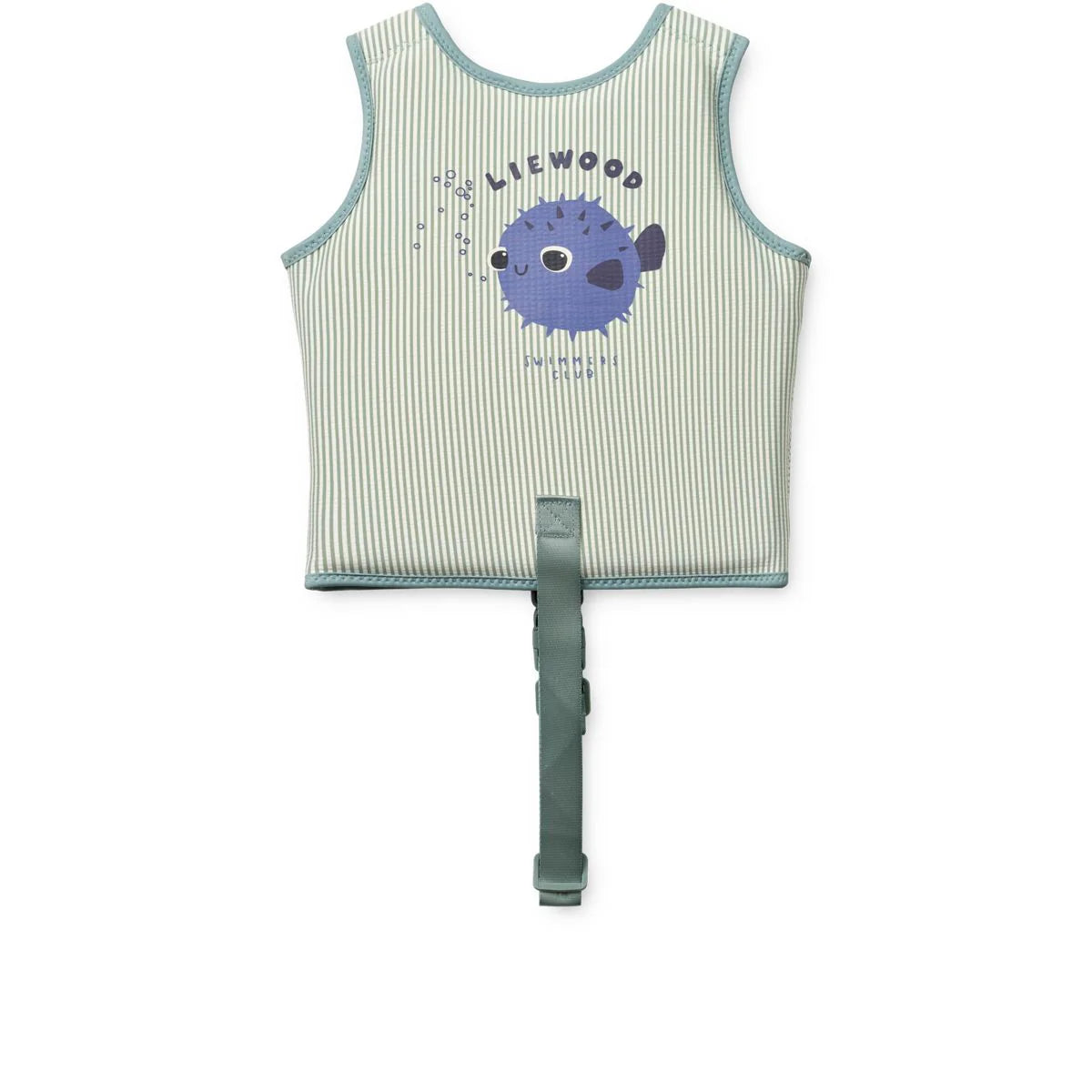 Chaleco flotador infantil Seersucker Dove Peppermint Liewood