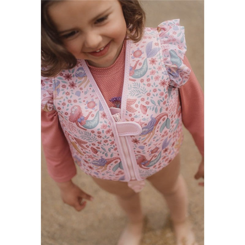 Chaleco flotador infantil Sirenas Little Dutch