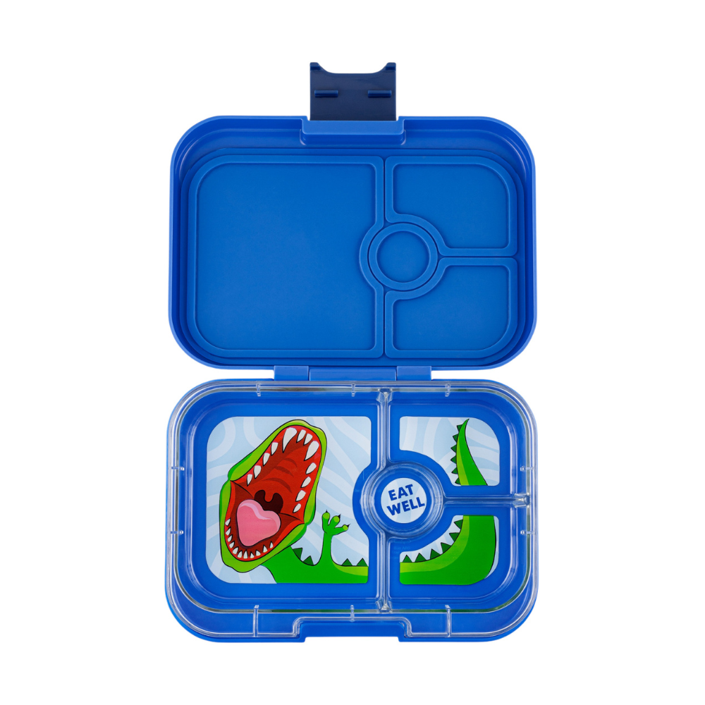 Fiambrera Yumbox Panino Blue Dino 4