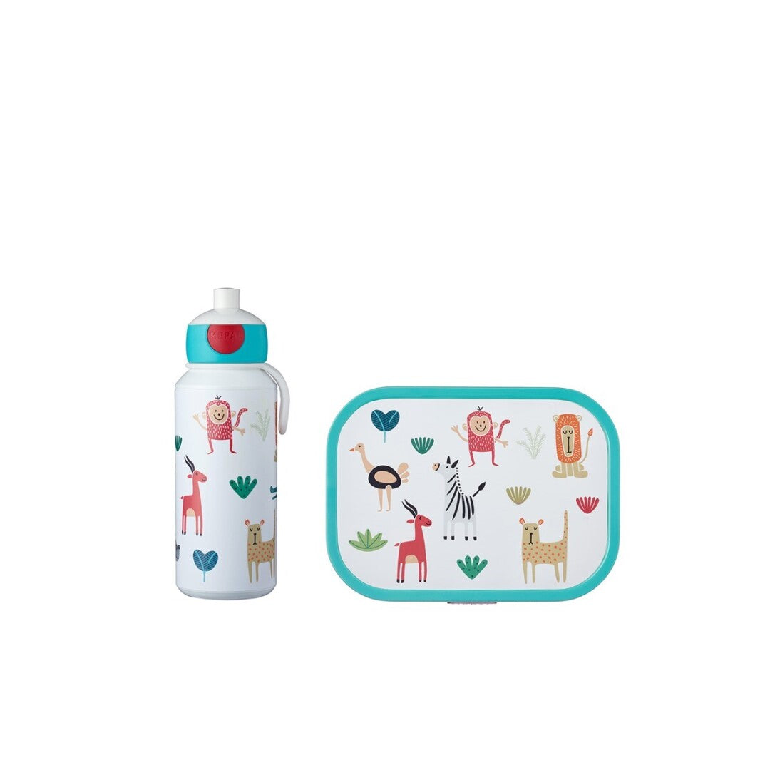 Pack Fiambrera y Botella Animal Friends Little Dutch