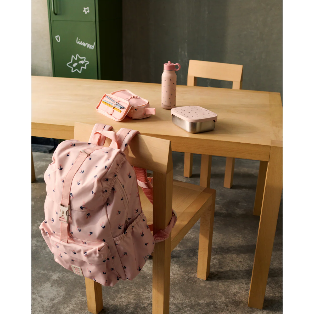 Estuche escolar 3 cremalleras Cindy Cherry Liewood