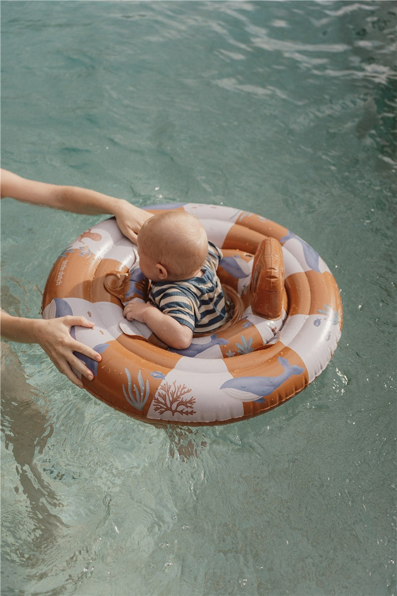 Flotador con asiento bebé Océano Little Dutch