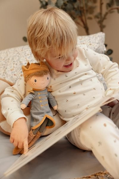Jim Principe Muñeco blandito 35cm Little Dutch