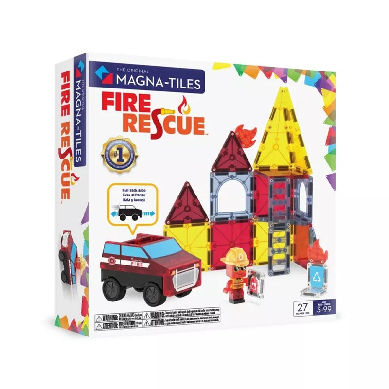 Magna-Tiles Fire rescue 27 piezas