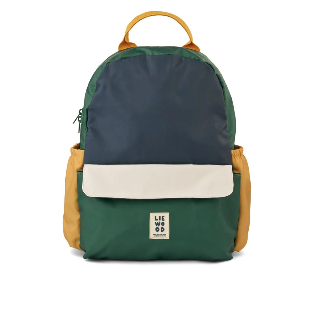 Mochila de Primaria Lennon Garden Green Liewood