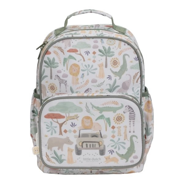 Mochila infantil Grande Safari Friends de Little Dutch