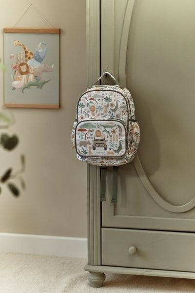 Mochila infantil Grande Safari Friends de Little Dutch
