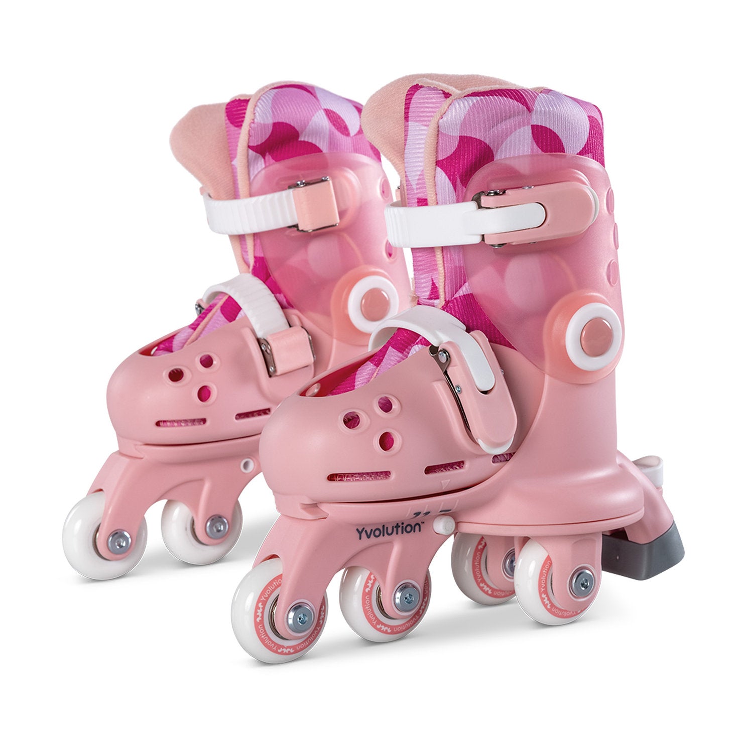 Patines Twista Rosa Evolutivos Yvolution
