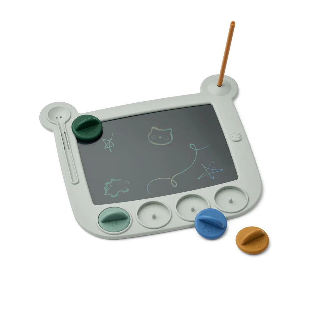Pizarra mágica LCD de dibujo Venzora Dove Liewood