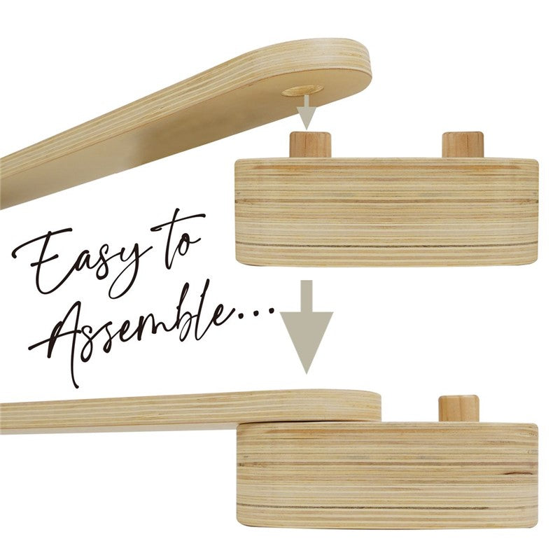 Set circuito de equilibrio de madera Montessori