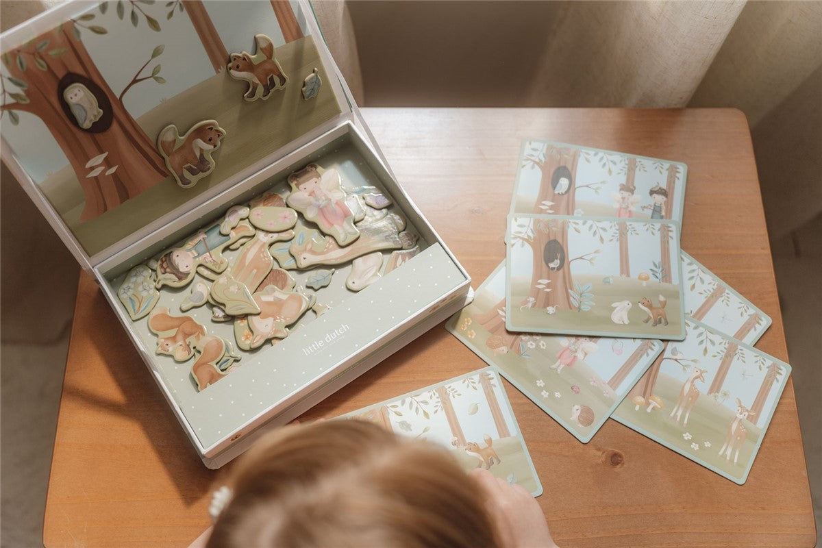 Tablero magnético Forest Friends de Little Dutch