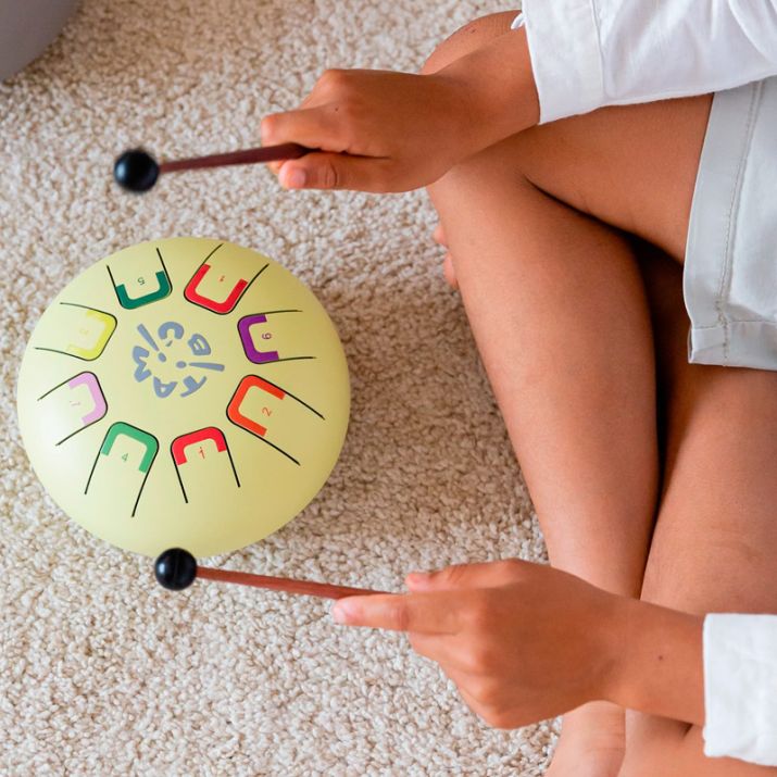 Tambor baby Tambú Mellow Yellow con lengüetas