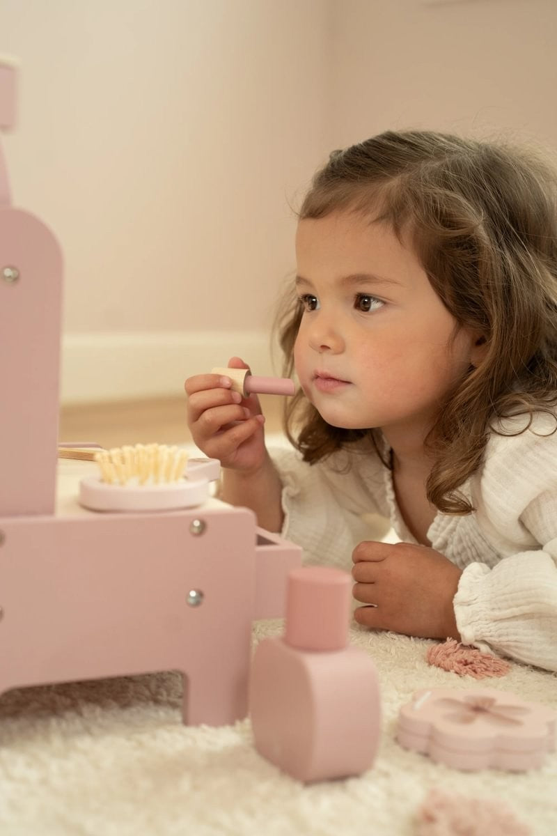 Tocador con set de maquillaje Little Dutch