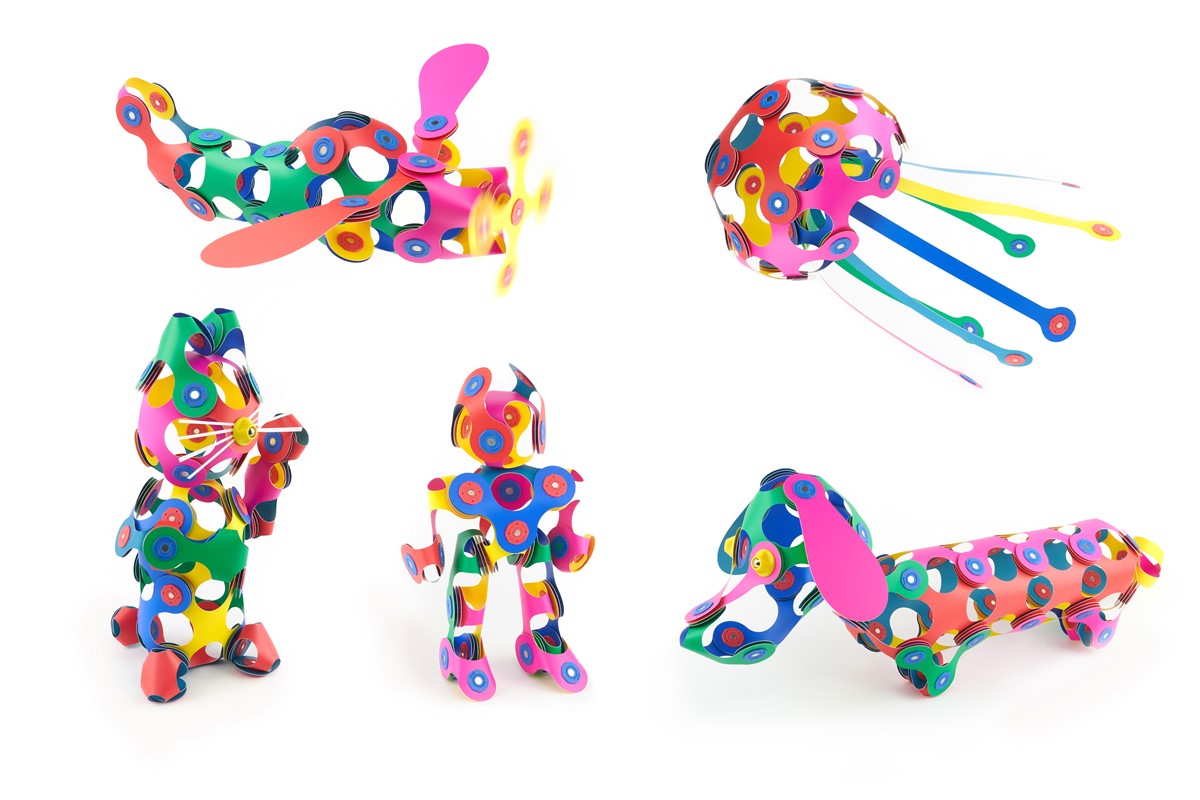 Clixo Super Rainbow 60 piezas