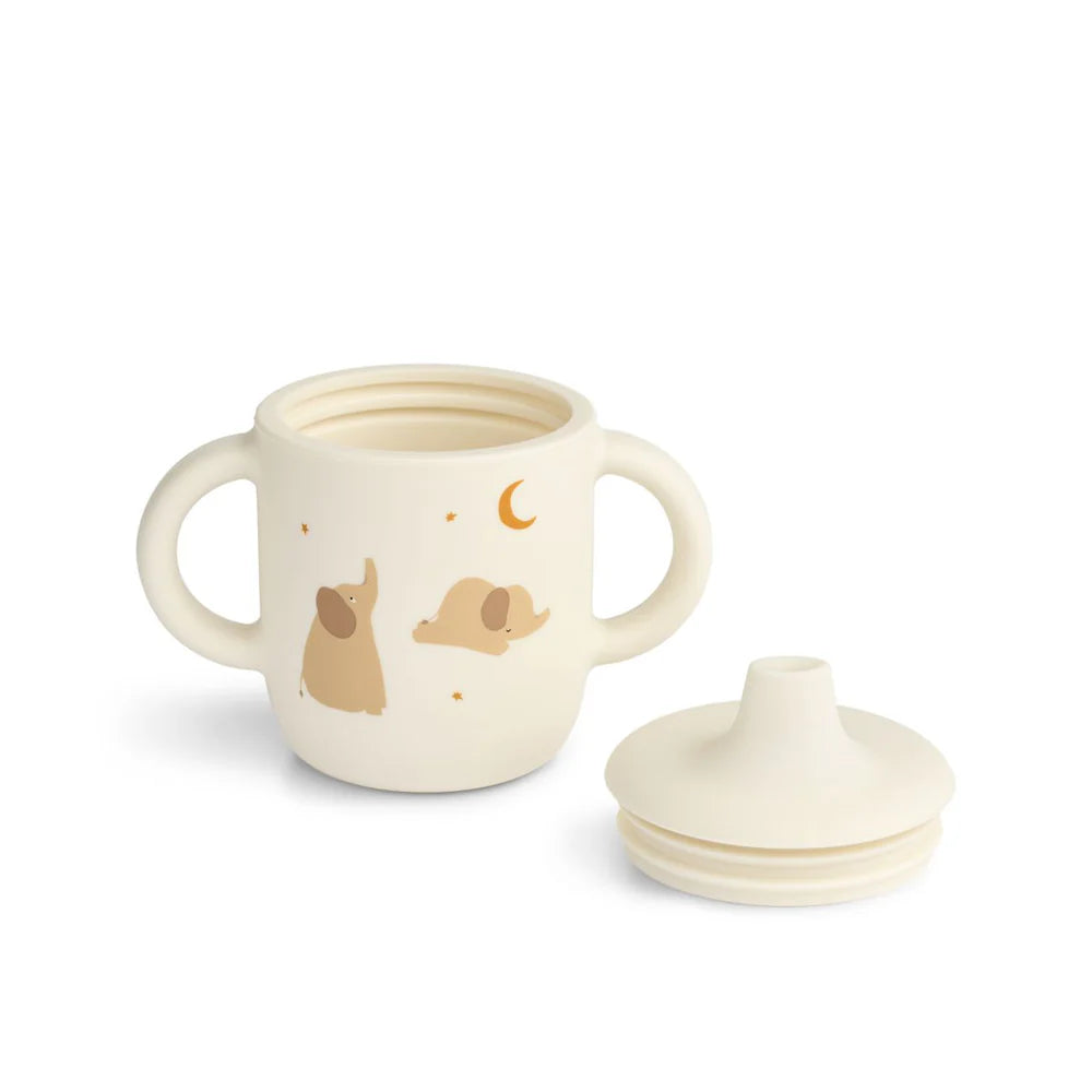 Vaso de aprendizaje Elefant de Liewood