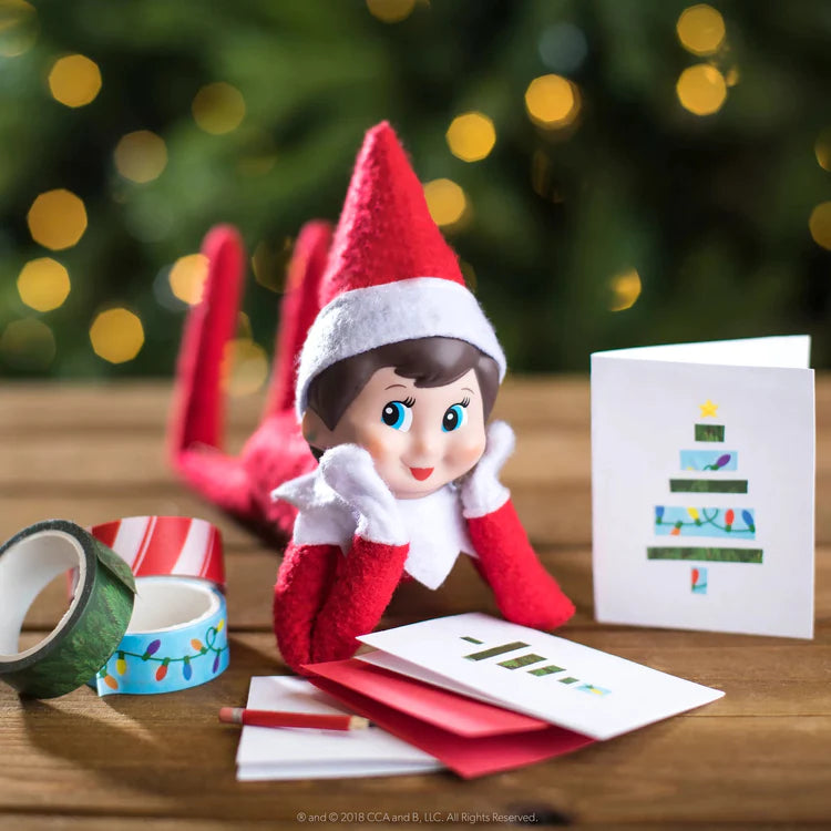 Elfa y Cuento Chica The Elf on the Shelf