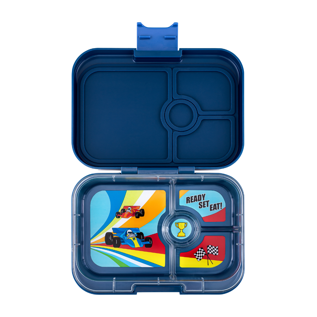Fiambrera Yumbox Panino Azul Carreras 4