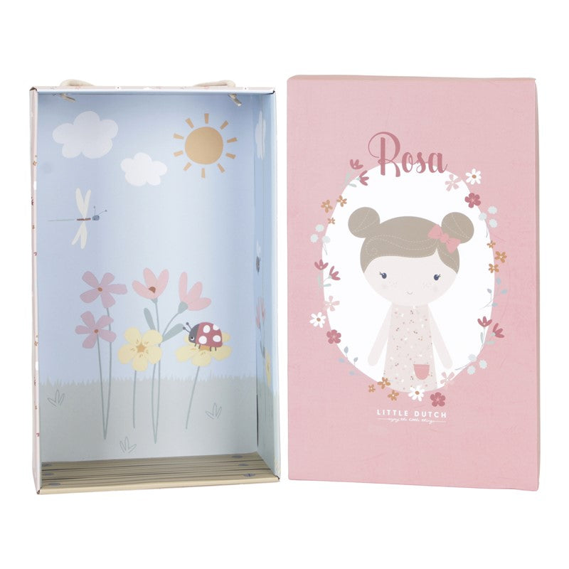 Rosa Muñeca blandita Grande Little Dutch