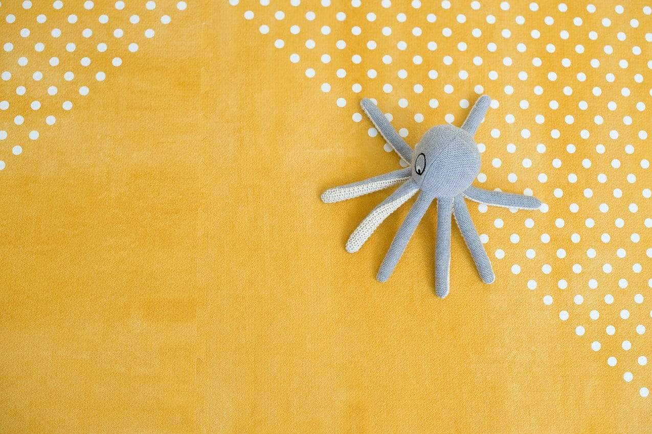 Alfombra de juego Toddlekind Earth Mostaza