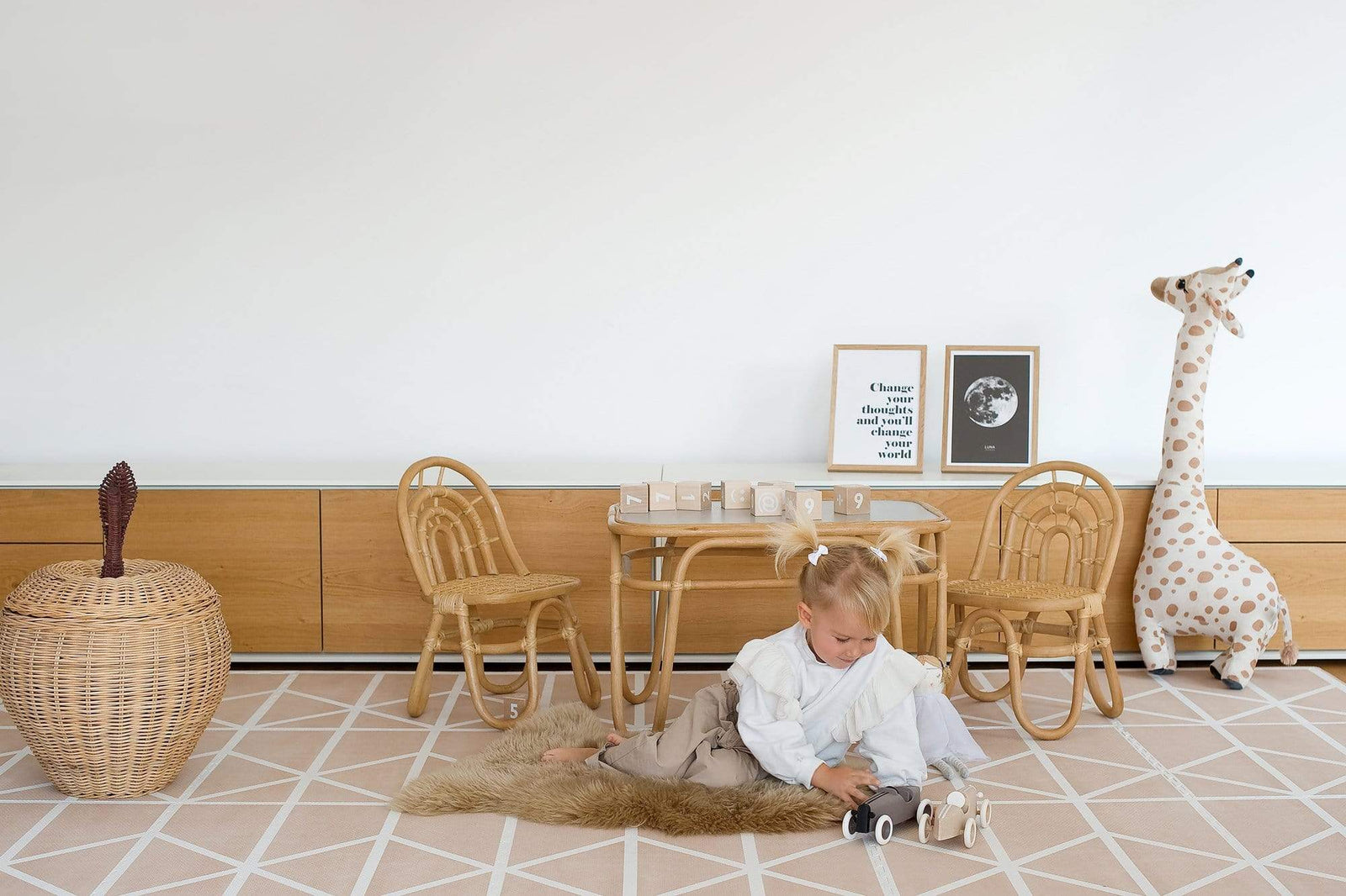 Alfombra de juego Toddlekind Nordic Beige Clay