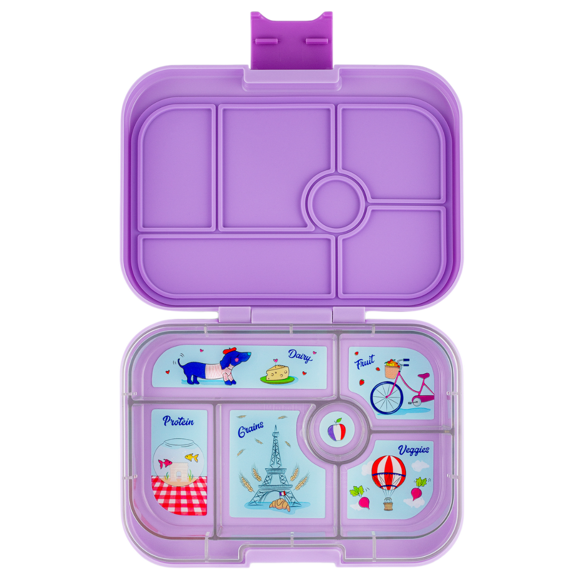 Fiambrera Yumbox Original Paris Morado 6