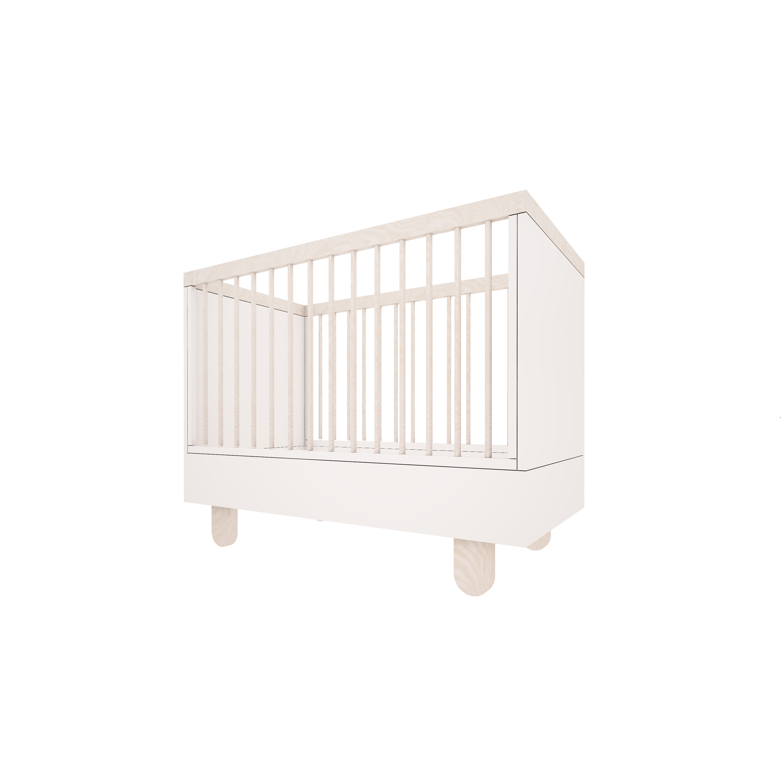 Cuna convertible 70x140 Woodluck Tedd