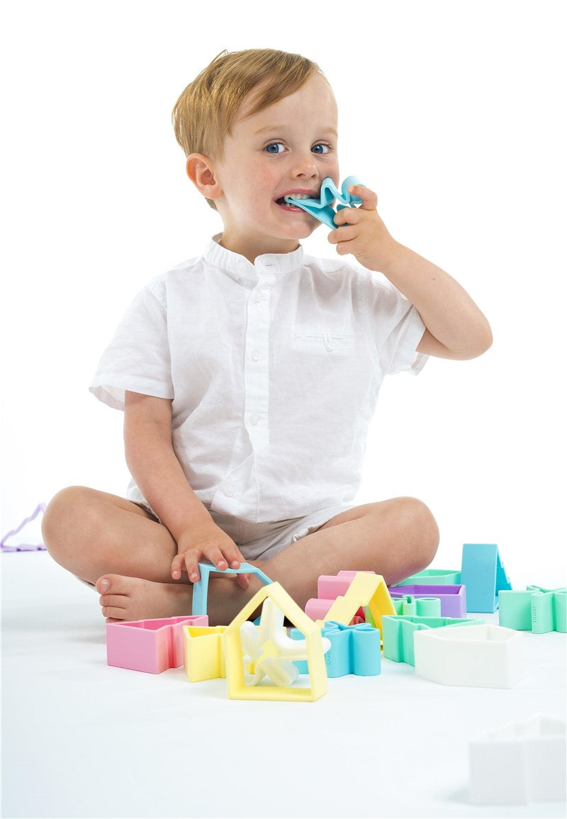 Kit Dena 6 Kids + 6 House colores pastel