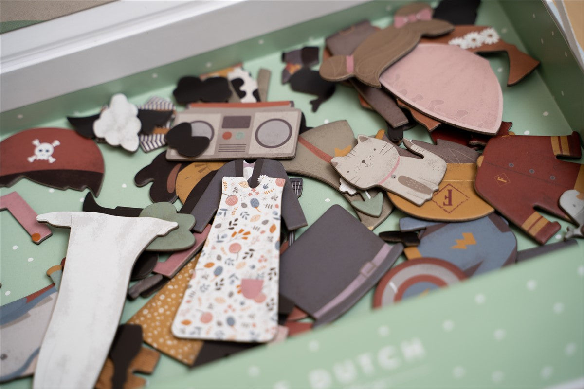 Tablero magnético Jim y Rosa de Little Dutch