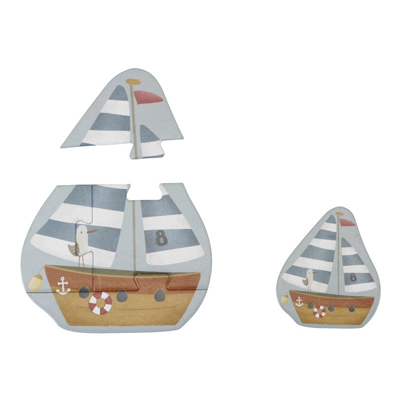 Puzzle Sailor bay 6 en 1 de Little Dutch