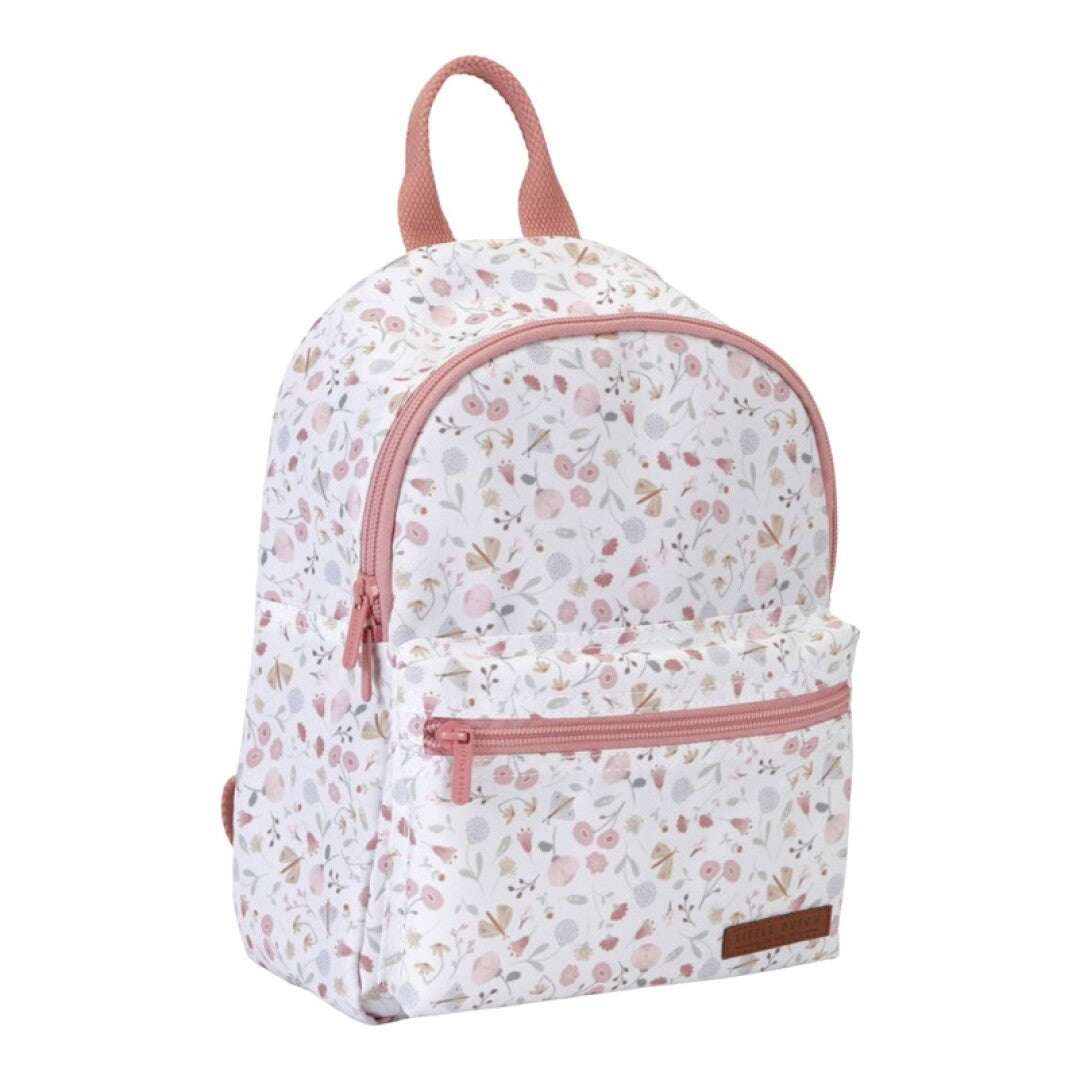 Mochila infantil Flores Rosas de Little Dutch