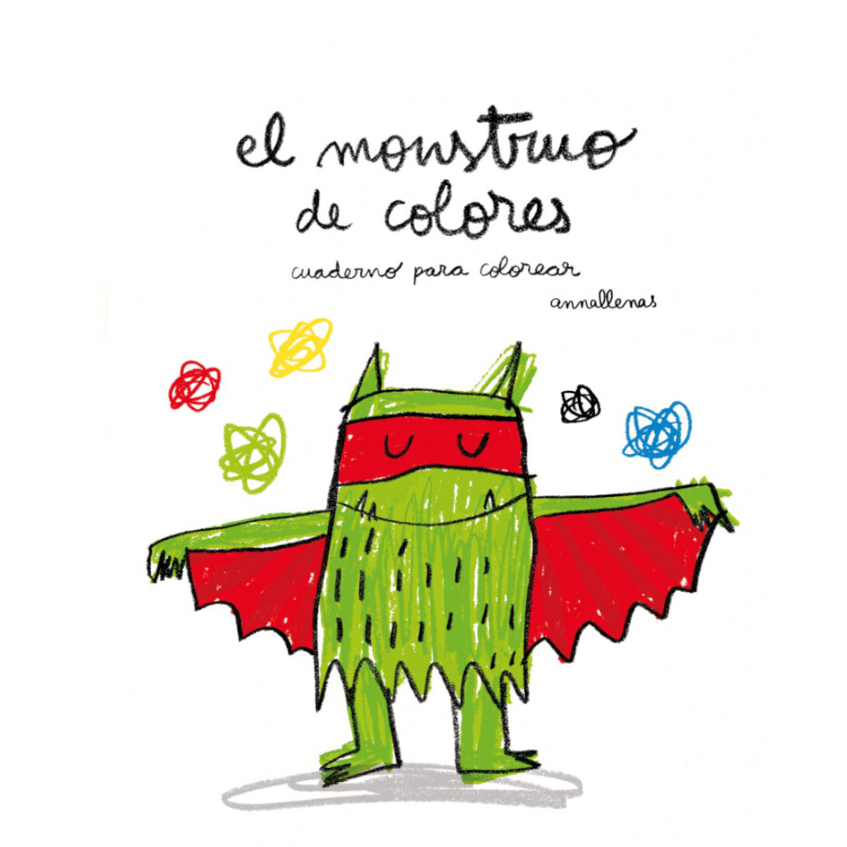 El Monstruo de Colores, cuaderno para colorear
