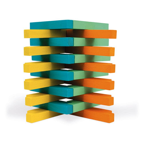 Juego de construcción 60 piezas madera Janod