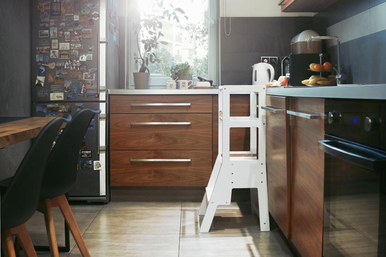 Torre de aprendizaje para niños