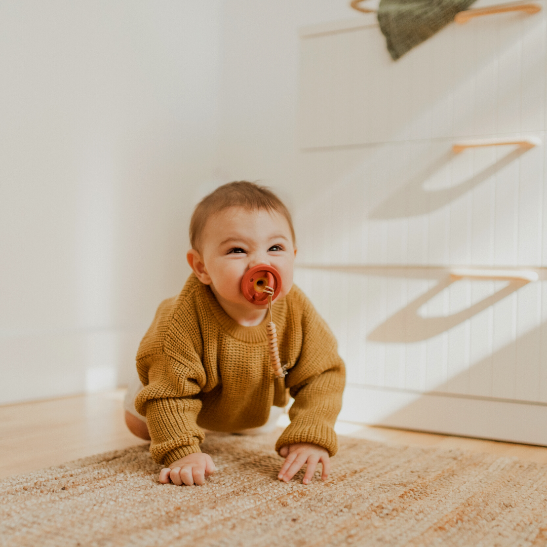 Chupete Modern Brick Red de PPT