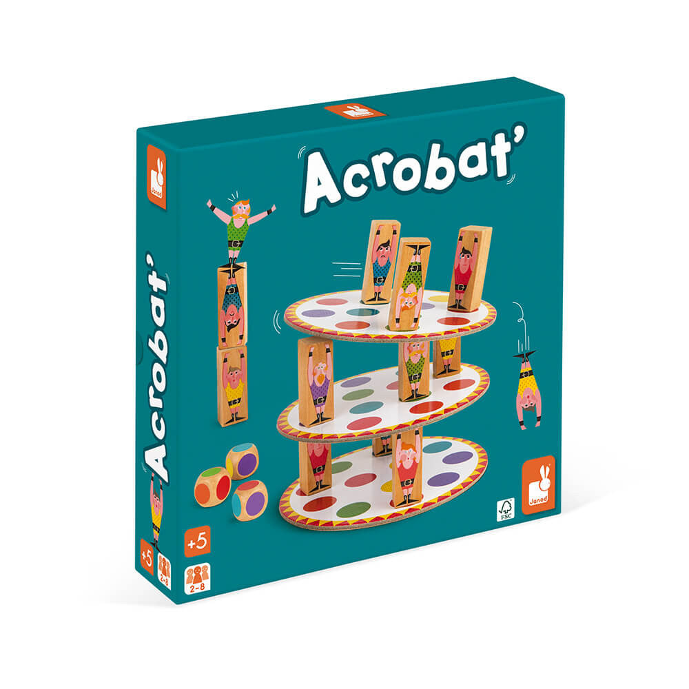 Juego de habilidad Acrobat Janod