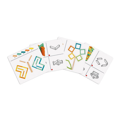 Juego de construcción 60 piezas madera Janod