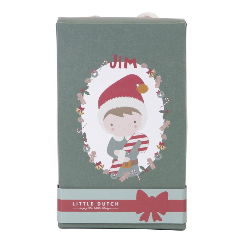Jim Muñeco Navidad 35cm Little Dutch