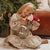 Rosa Muñeca Navidad 35cm Little Dutch