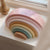 Arcoiris de madera fairy garden Rosa Little Dutch