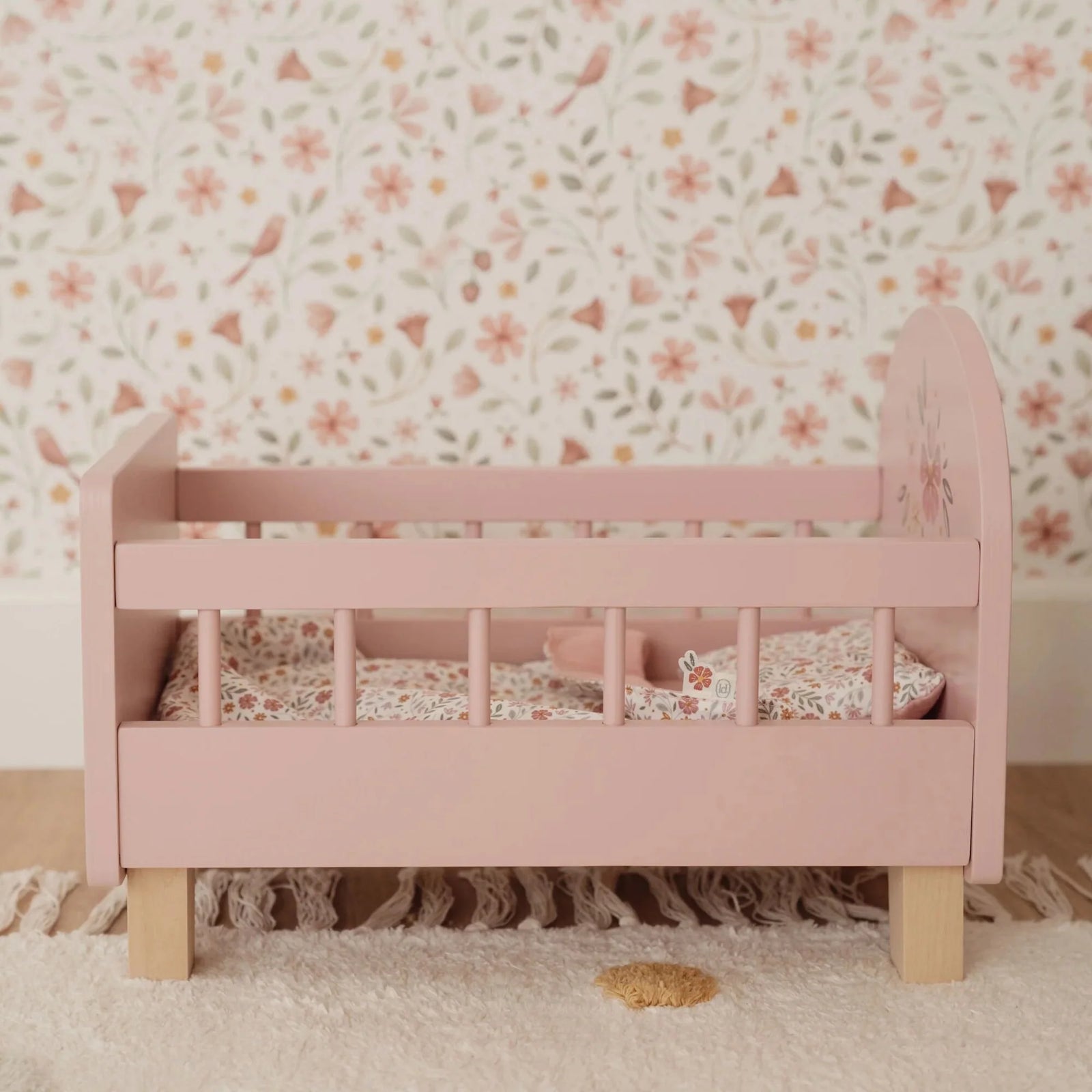 Cama para Muñeca FSC con textil de Little Dutch
