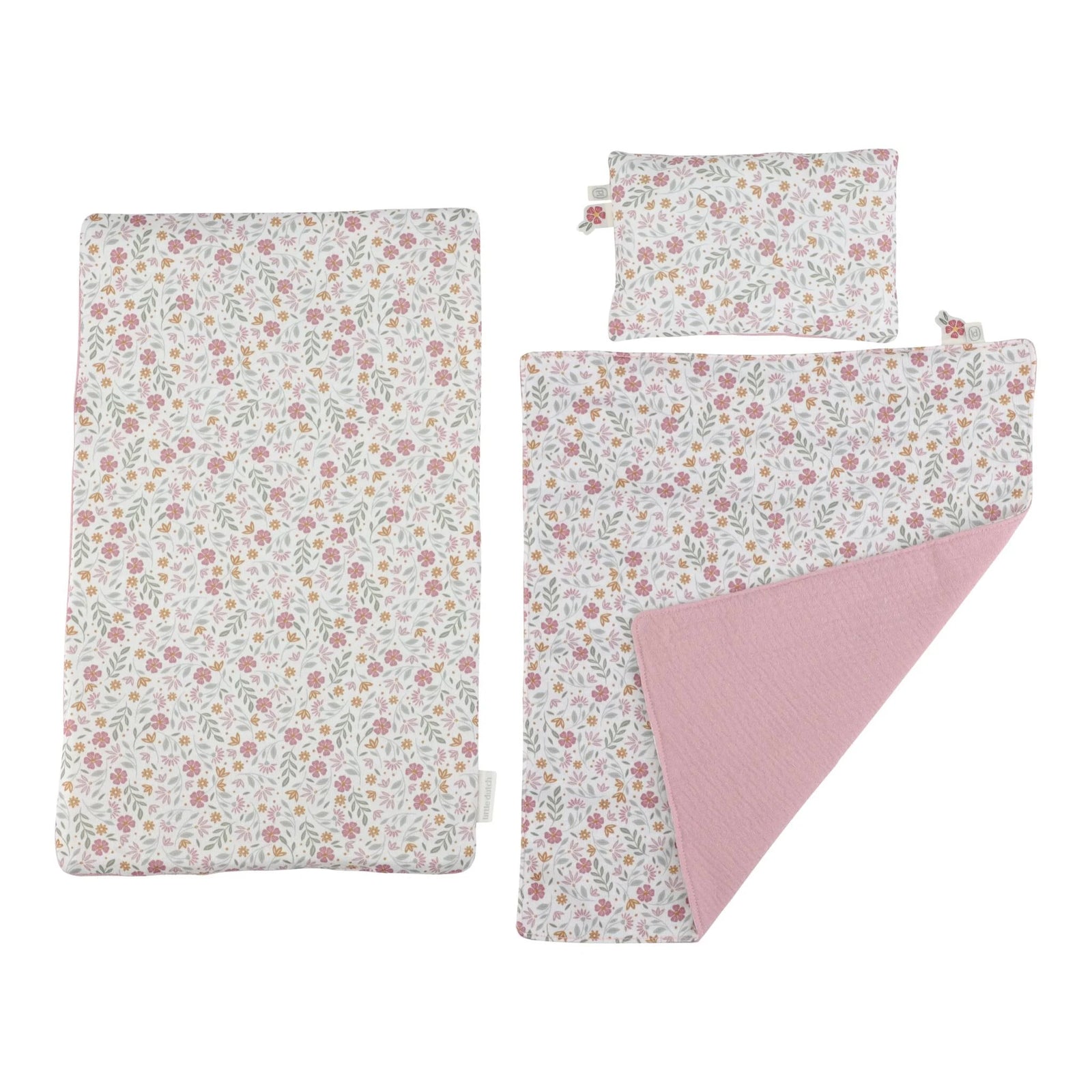 Cama para Muñeca FSC con textil de Little Dutch