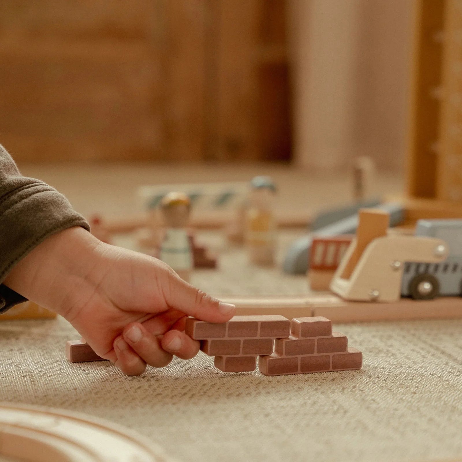 Set de construcción con Grua FSC Little Dutch