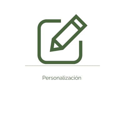 ¿Quieres personalizarla?