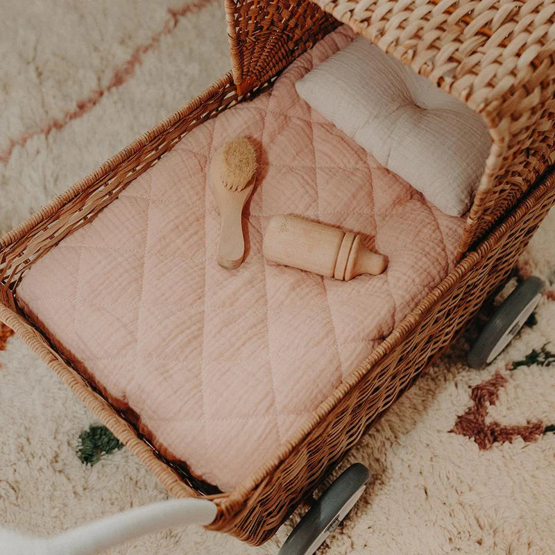 Edredón colchón Cochecito de ratán de Olli Ella