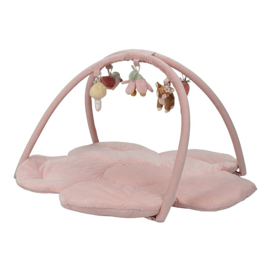 Alfombra de juego fairy garden rosa Little dutch