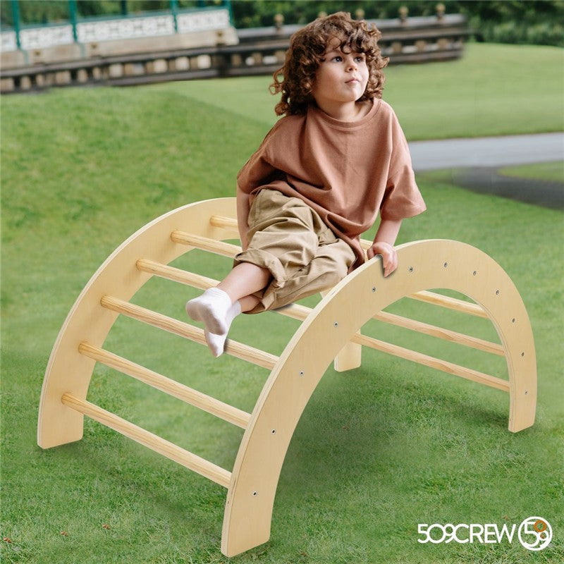 Arco de Escalar y Balancín 2 en 1 Jungle Montessori