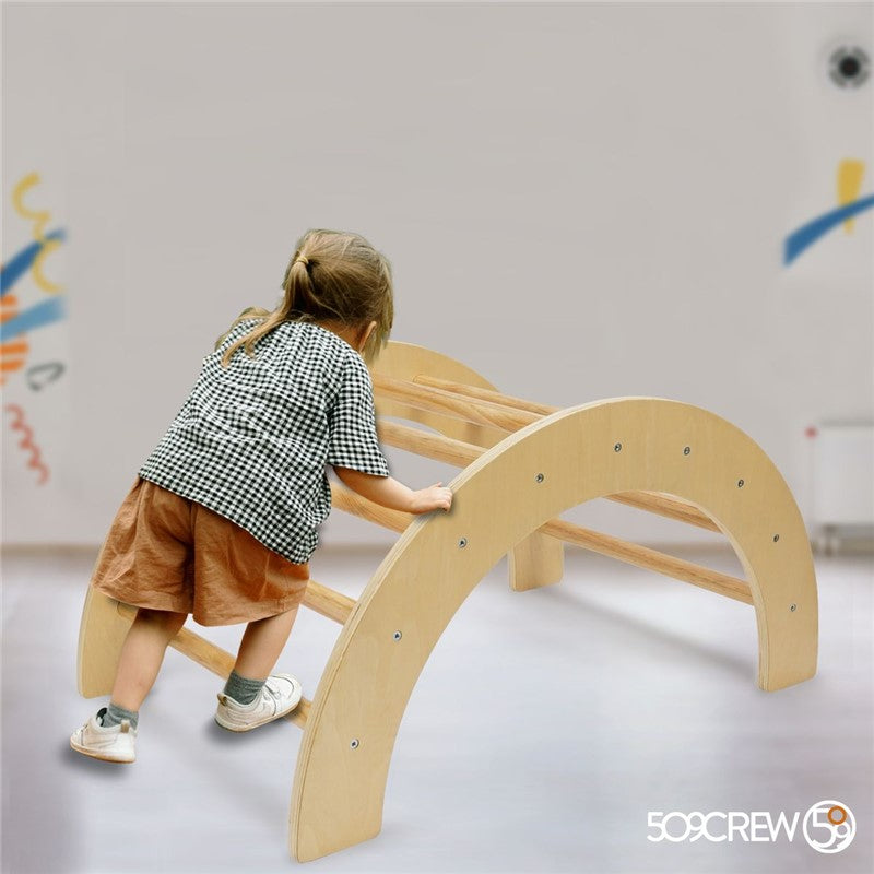 Arco de escalada con rampa Zoo Montessori